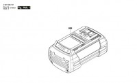 Bosch 2 607 337 049 KR GBA 36V 4,0Ah Slide-In Accu Package Spare Parts